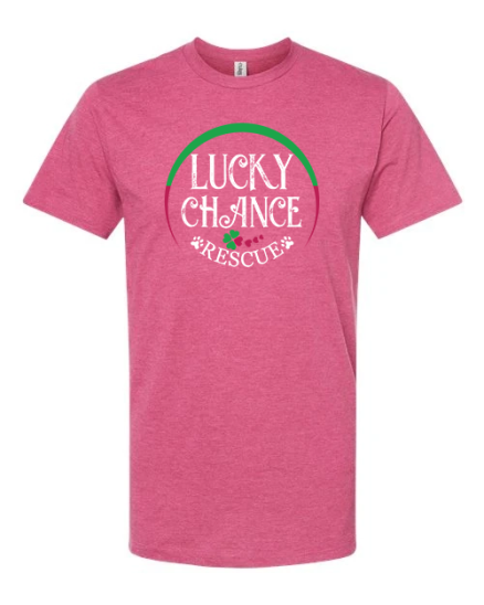 Lucky Chance Rescue T-Shirts - Every Shirt Helps Save A Rescue Dog