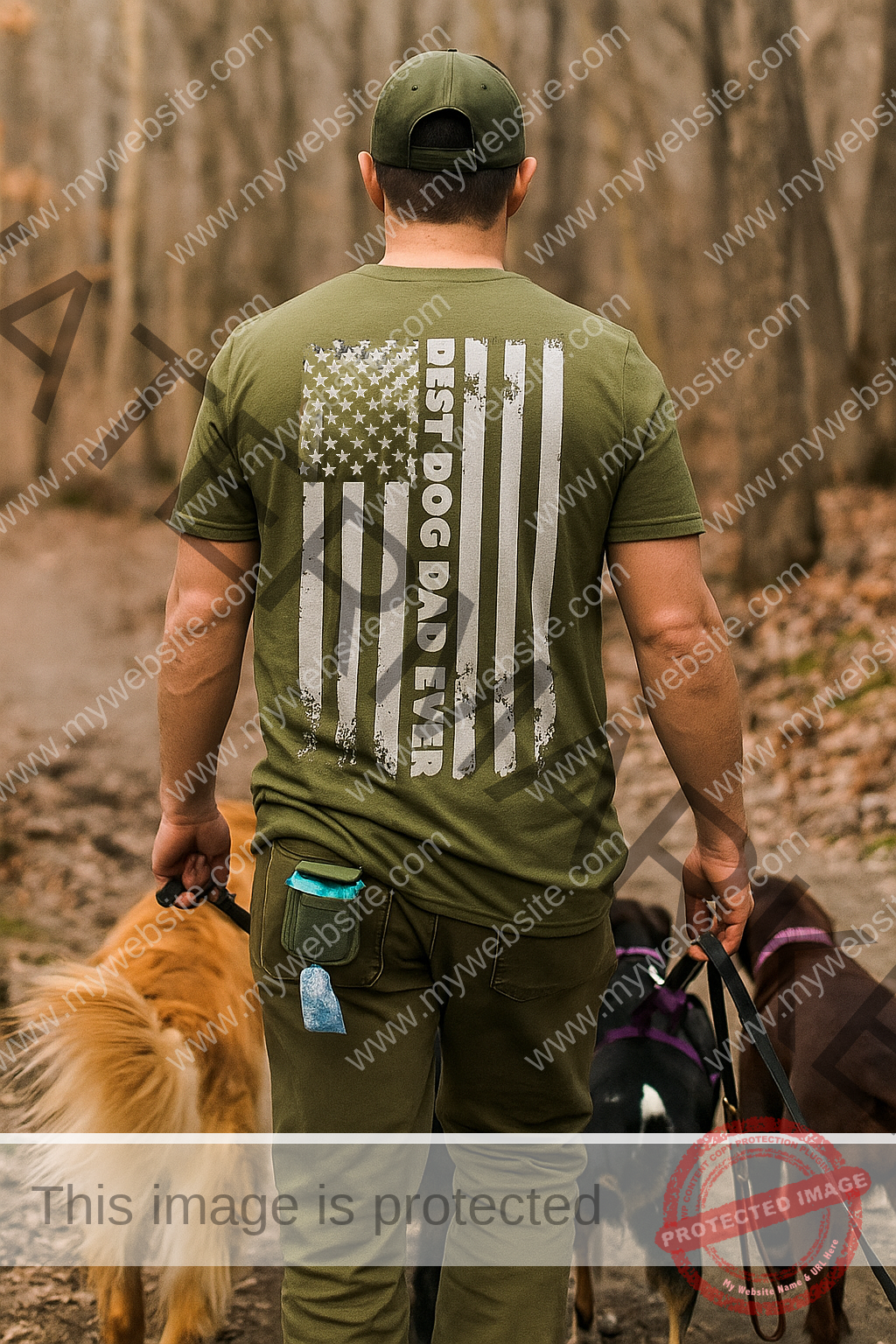 Best Dog Dad Ever Rescue T-Shirt