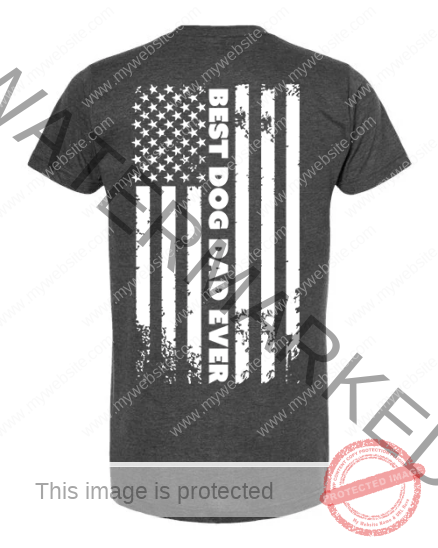 Best Dog Dad Ever - Rescue T-Shirt Lucky Chance Rescue
