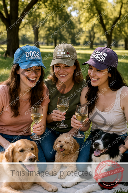 Baseball Hats Supporting Rescue Dogs | Ball Caps Lucky Chance Rescue Fundraiser