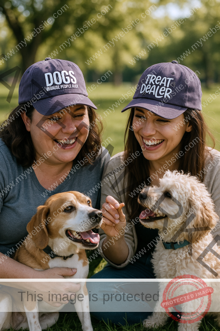 Baseball Hats Supporting Rescue Dogs | Ball Caps Lucky Chance Rescue Fundraiser